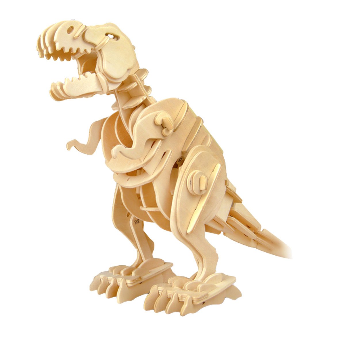 Amazon.com: DINOROID T-Rex Walking & Roaring 3D Wooden Dinosaur